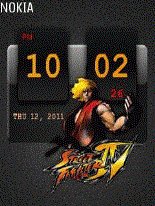 game pic for Street Fighter Clock